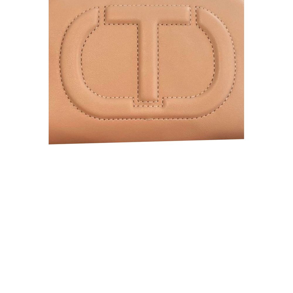 Twinset Pink Faux Leather Women Women's Crossbody