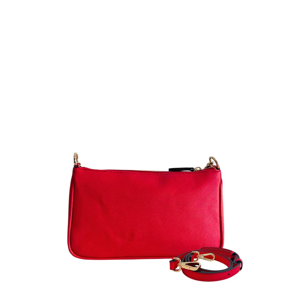Twinset Red PU Women Crossbody Women's Bag