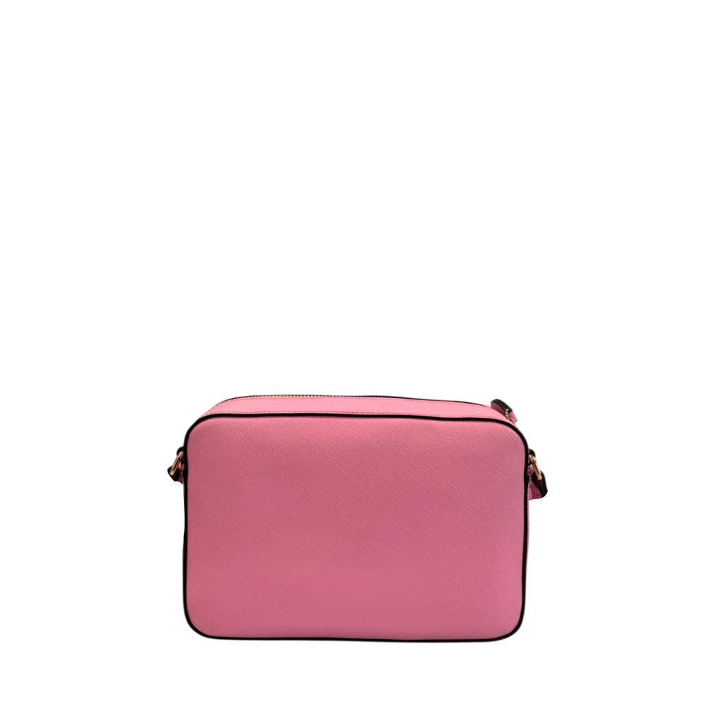 Twinset Pink PU Women Crossbody Women's Bag