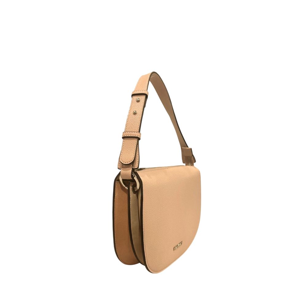Twinset Pink PU Women Shoulder Women's Bag