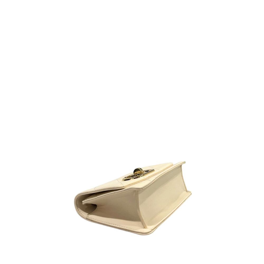 Twinset Beige PU Women Crossbody Women's Bag