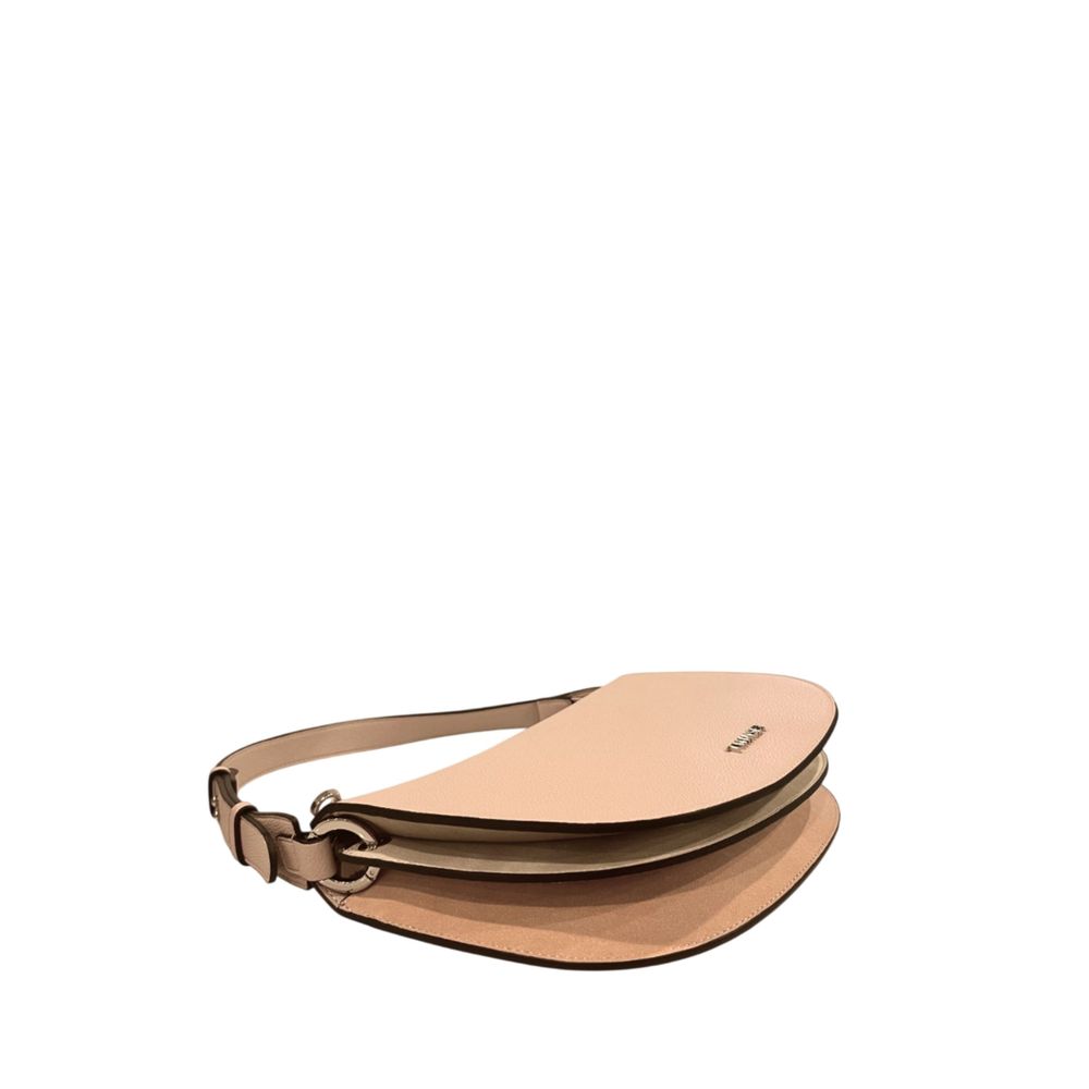 Twinset Pink PU Women Shoulder Women's Bag