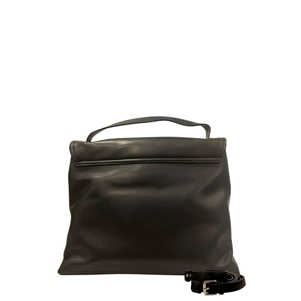 Twinset Black PU Women Women's Handbag