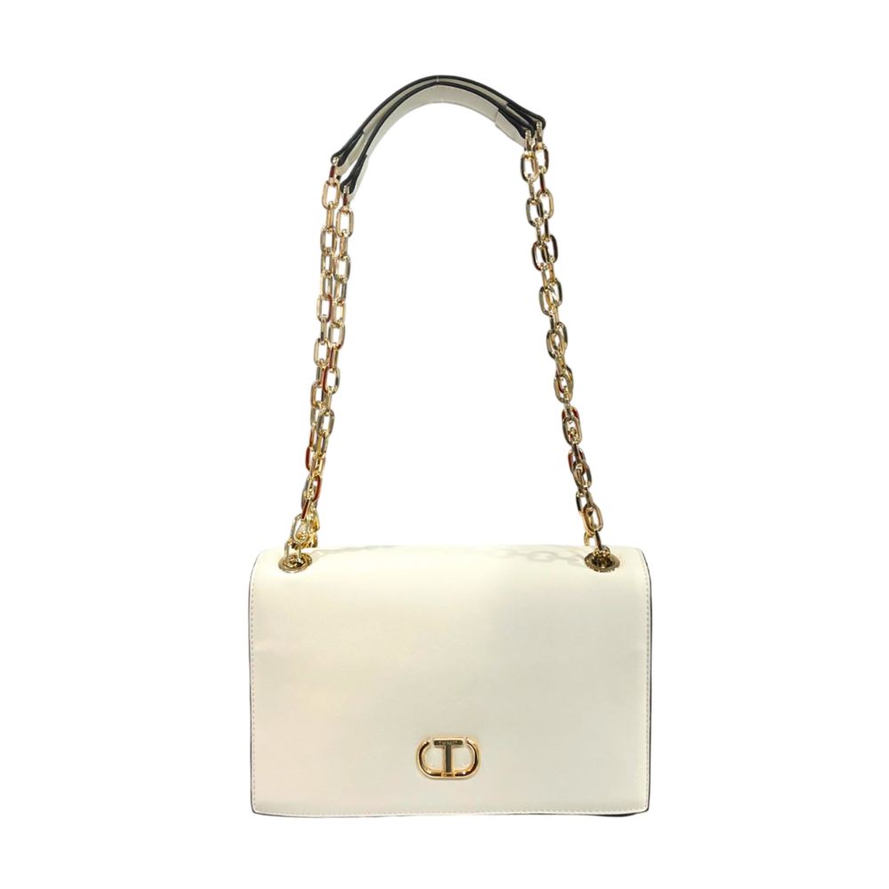 Twinset White PU Women Women's Crossbody
