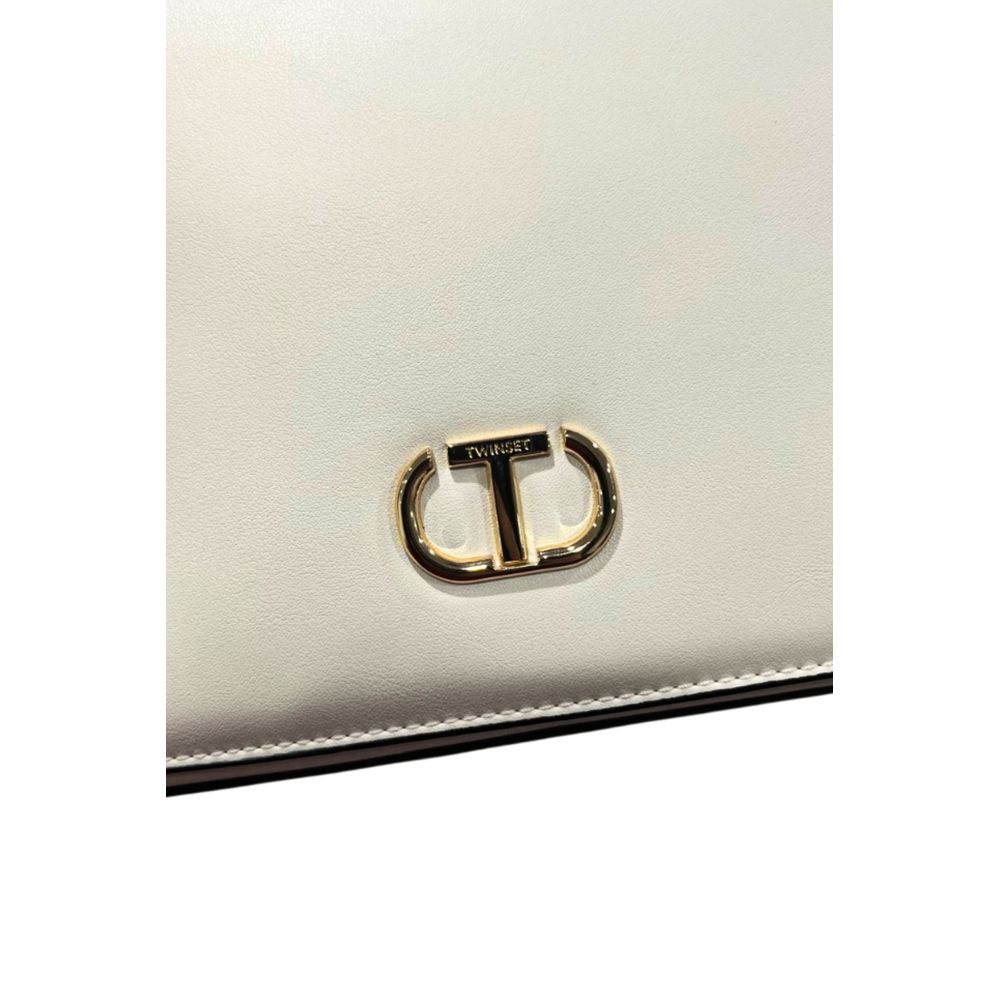 Twinset White PU Women Women's Crossbody