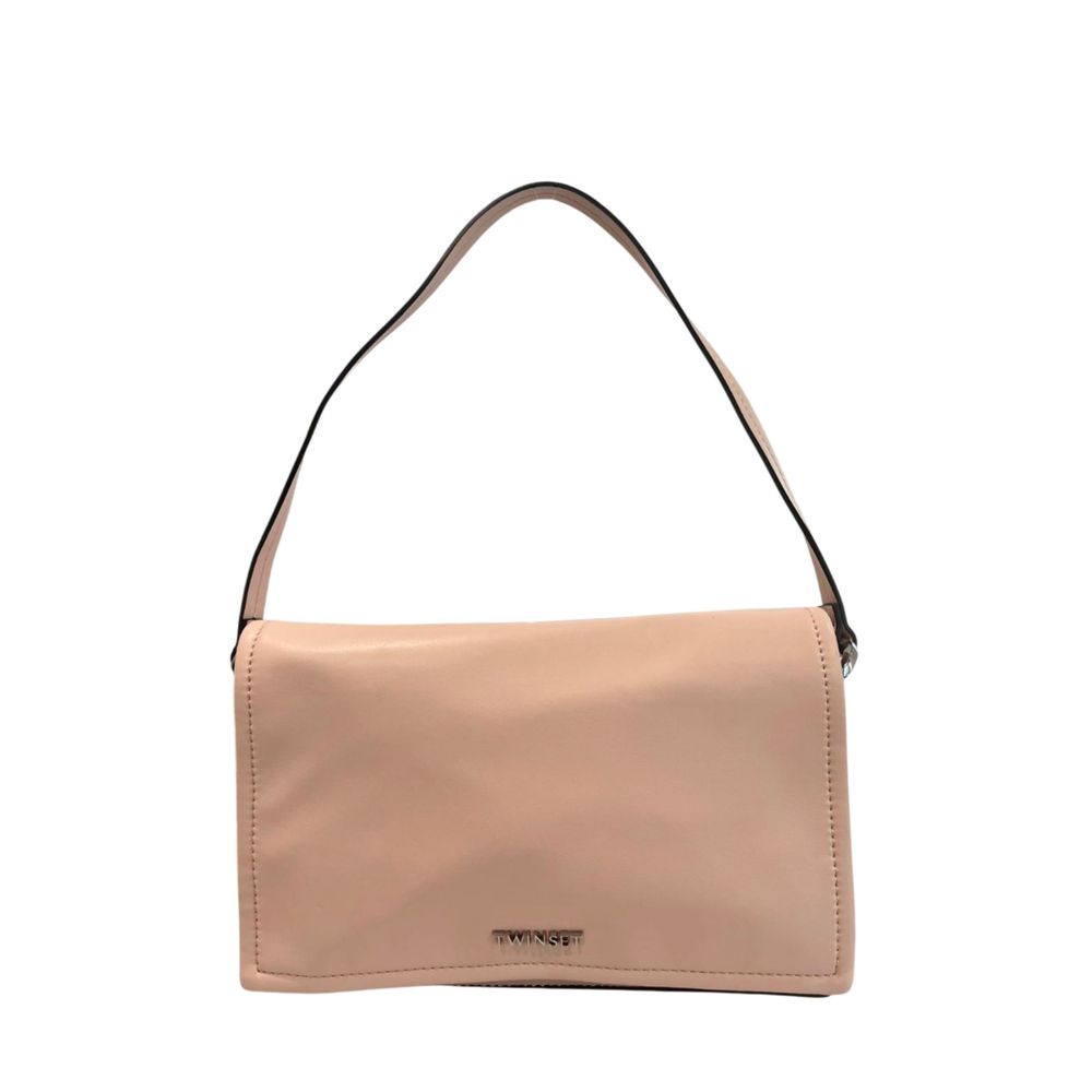 Twinset Pink Polyurethane Women Shoulder Women's Bag