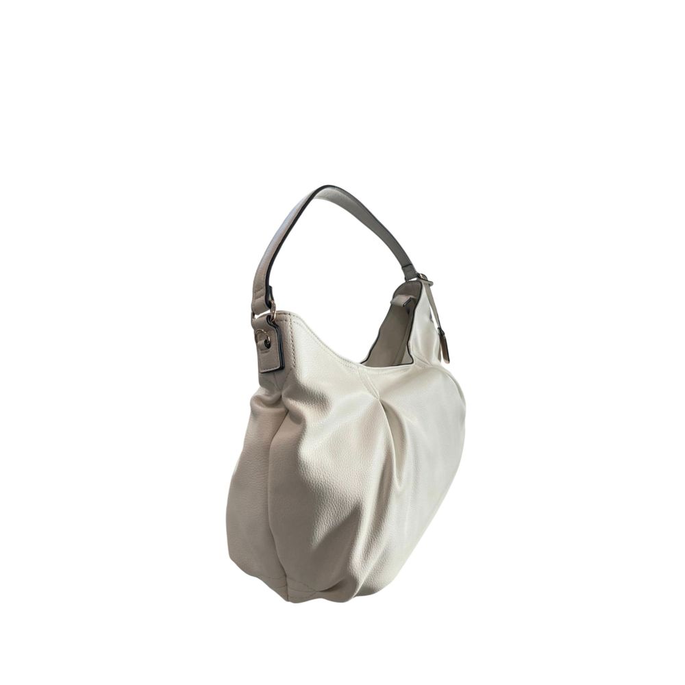 Twinset White PU Women Shoulder Women's Bag