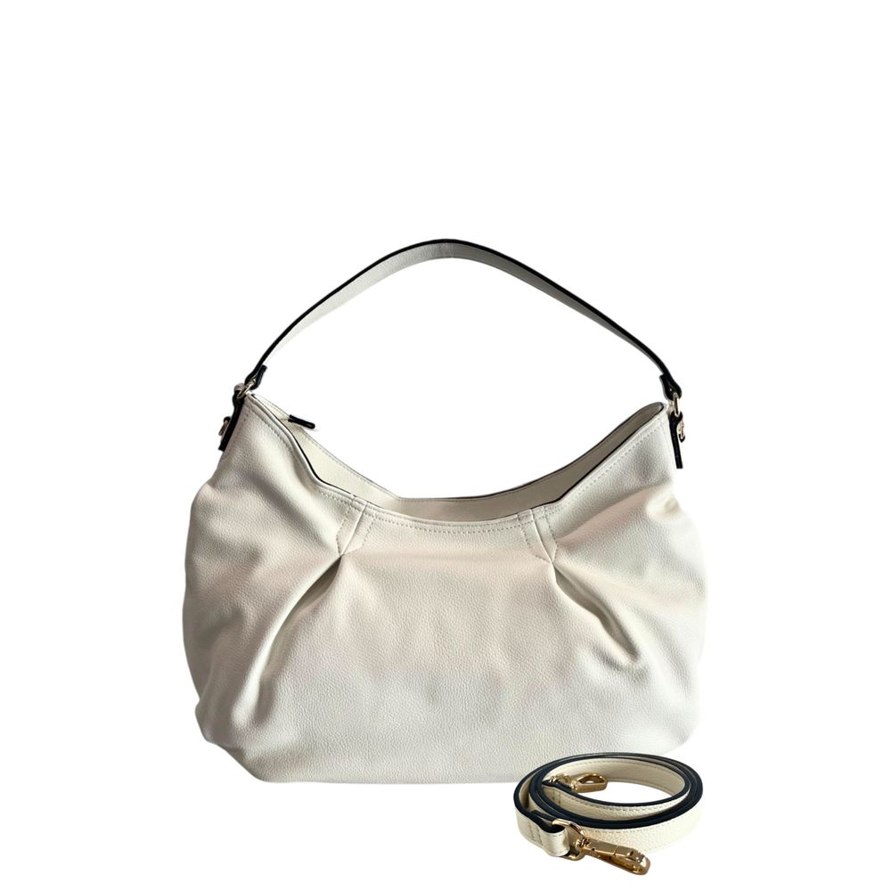 Twinset White PU Women Shoulder Women's Bag