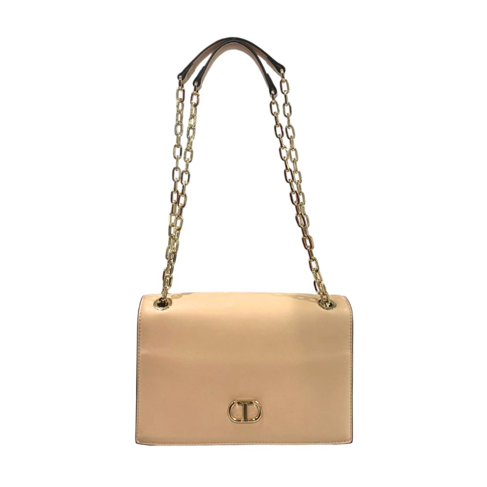 Twinset Pink PU Women Women's Crossbody