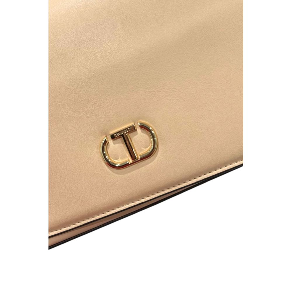 Twinset Pink PU Women Women's Crossbody