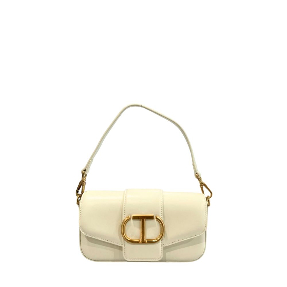 Twinset White PU Women Women's Shoulder