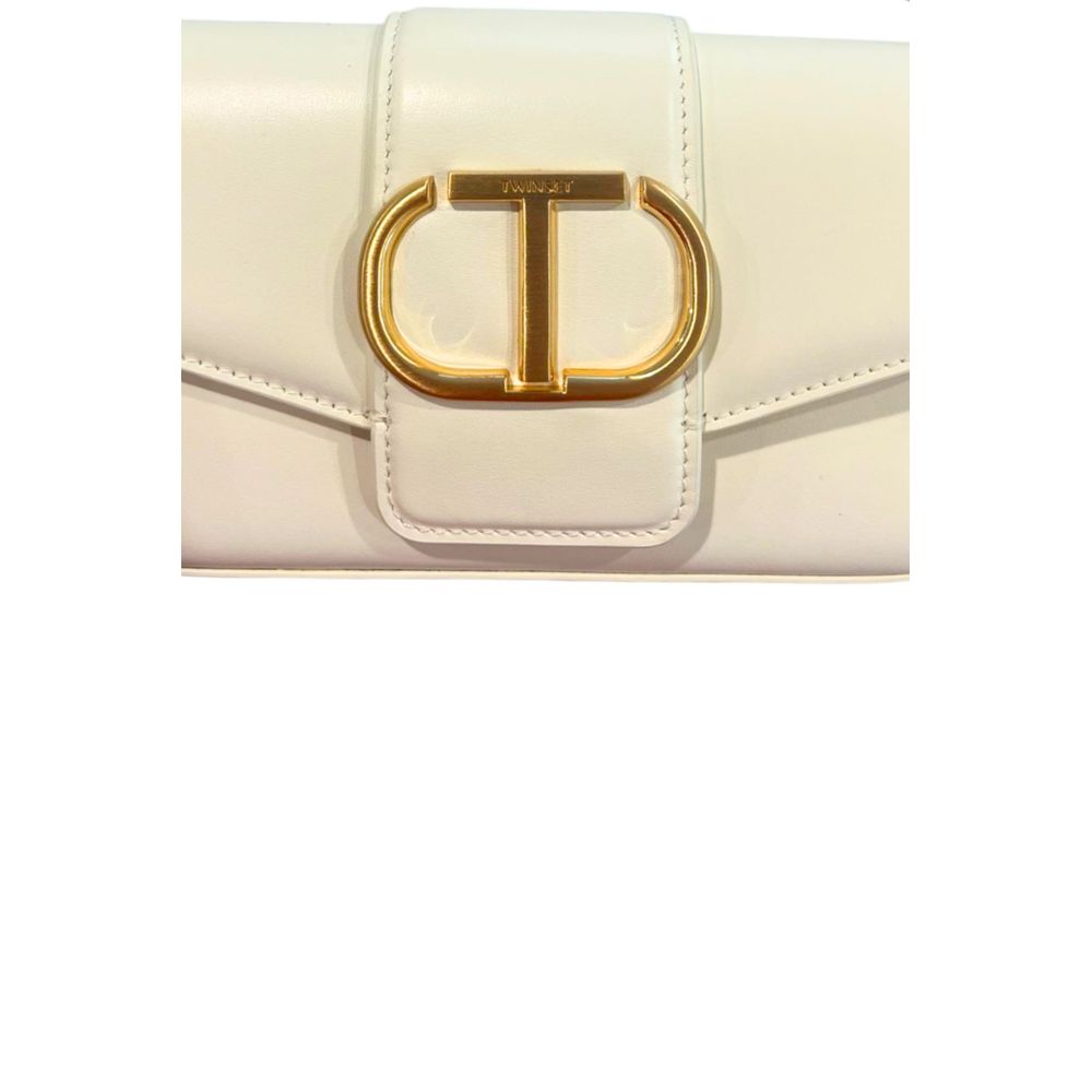 Twinset White PU Women Women's Shoulder