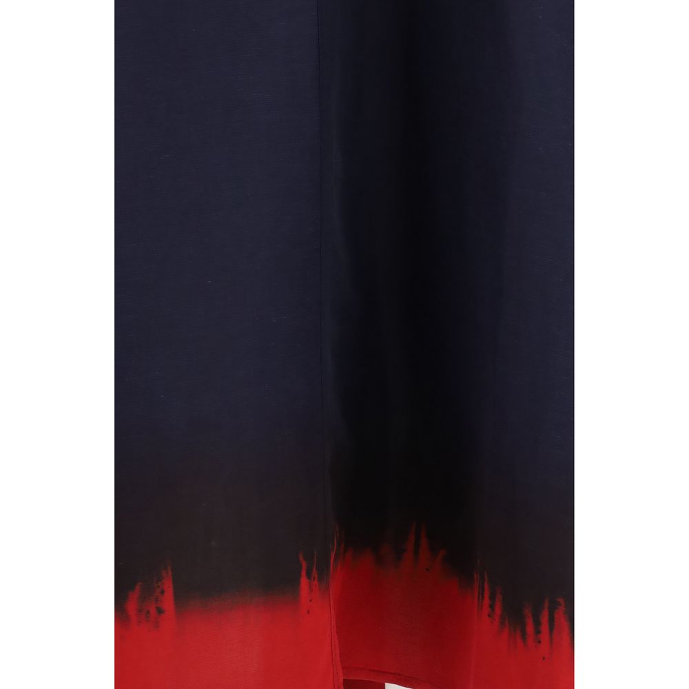 Tory Burch Blue Viscose Casual Women's Dress