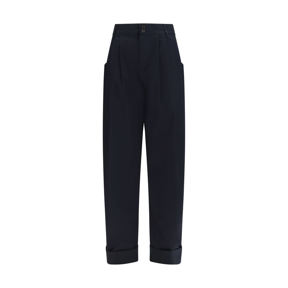 Jacob Cohen Blue Cotton Casual Women's Pants