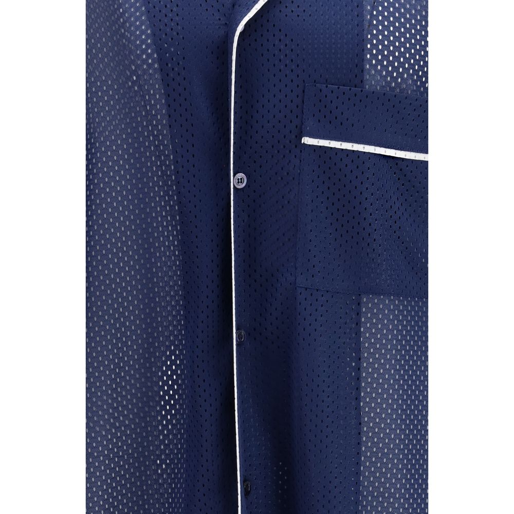 Moschino Blue Polyester Men's Sportswear