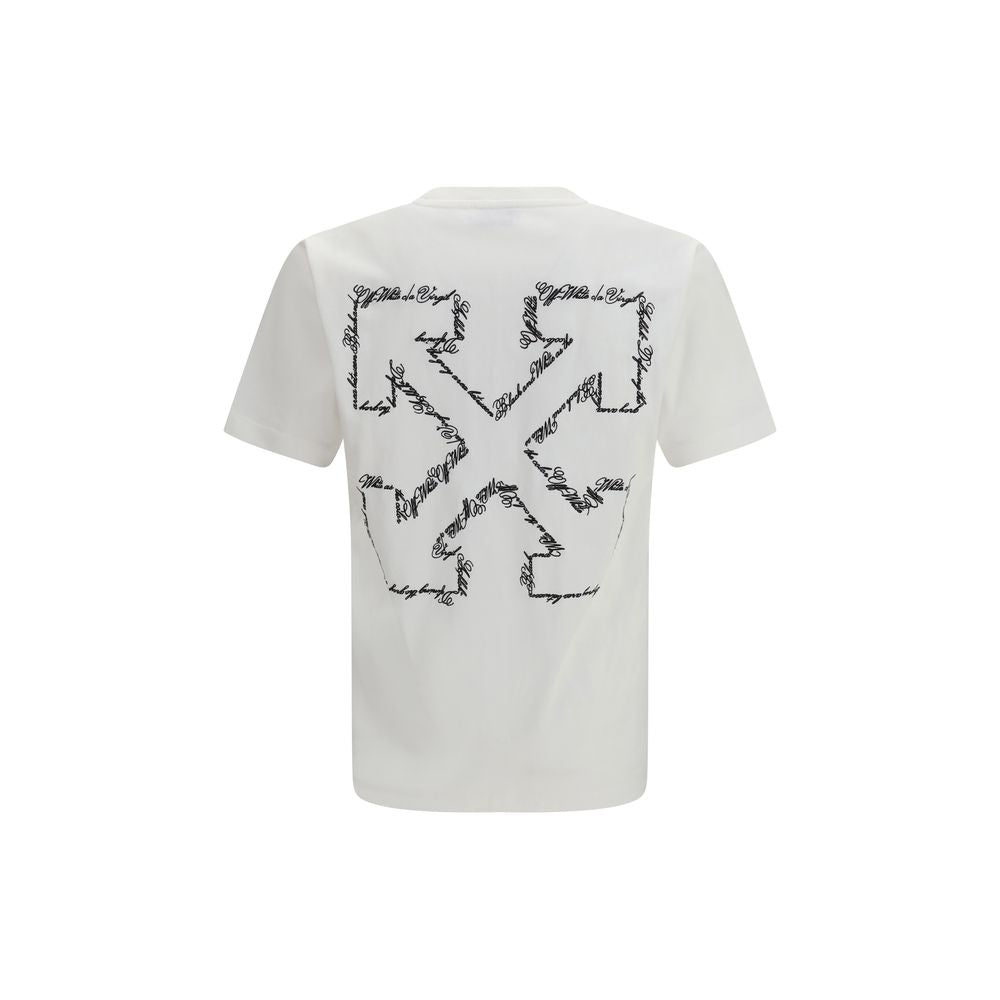Off-White White Cotton Men's T-Shirt