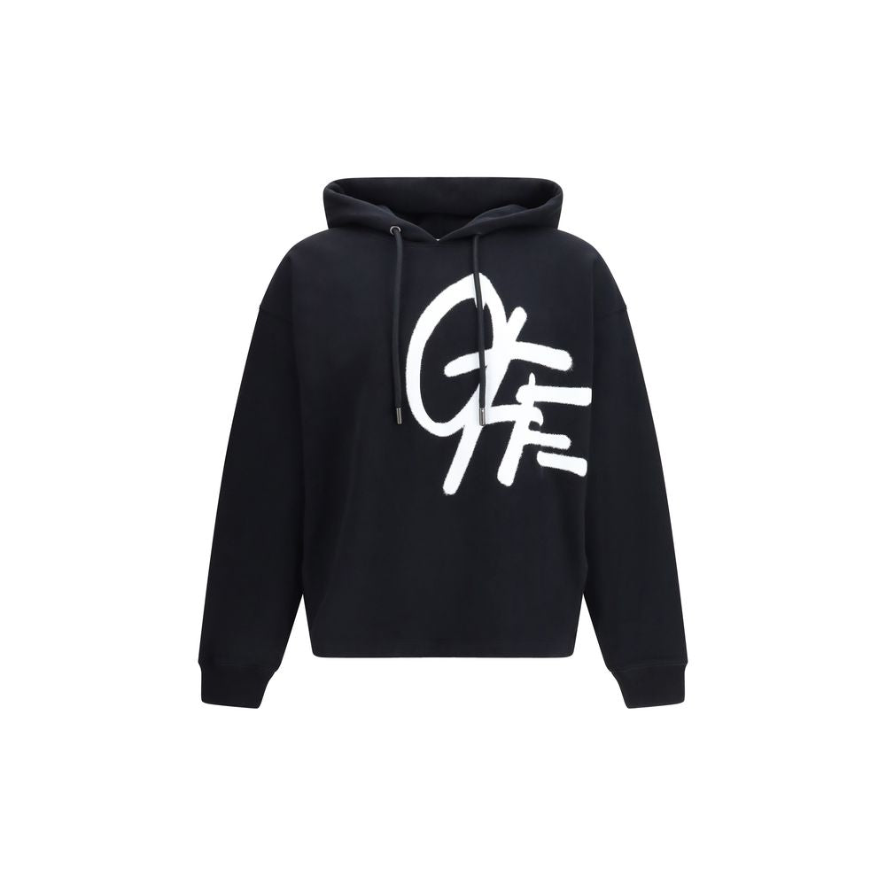 Off-White Black Cotton Men's Sweatshirt