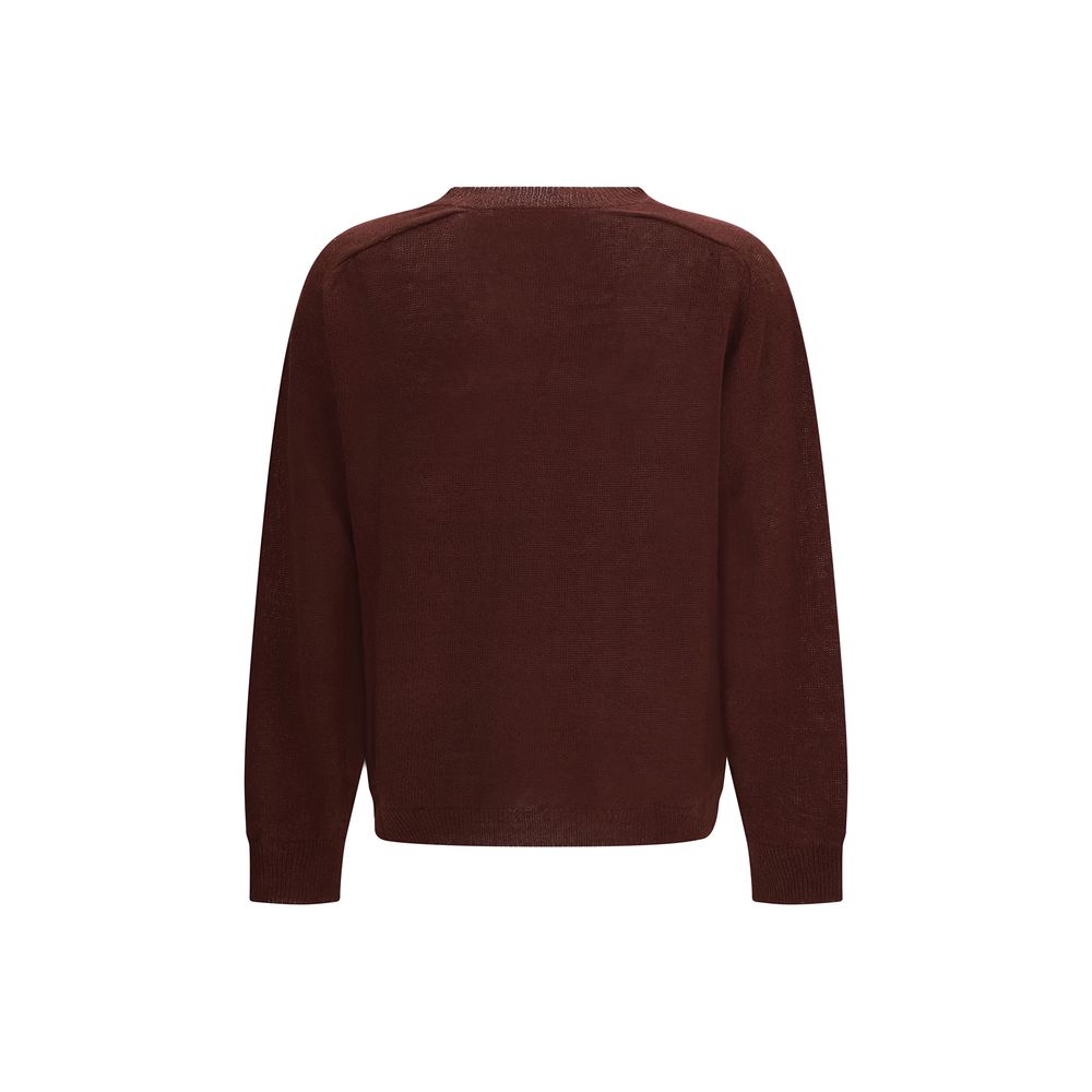 Our Legacy Bordeaux Linen Men's Sweatshirt