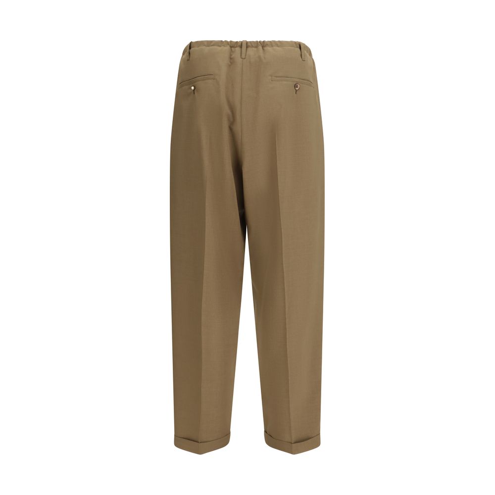 Magliano Beige Polyester Casual Men's Pants
