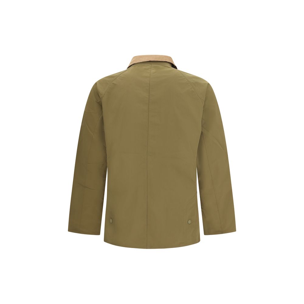 Barbour Beige Polyamide Rain Men's Coat