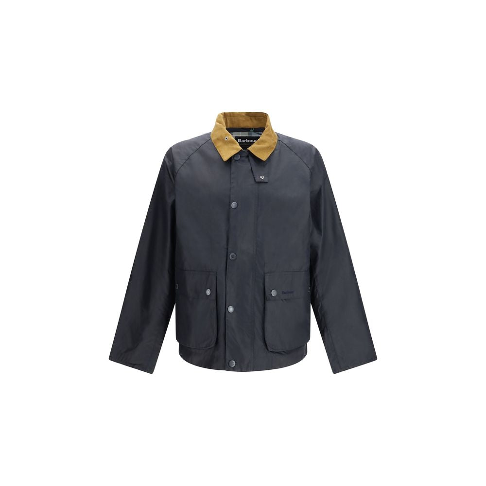 Barbour Blue Cotton Men's Coat
