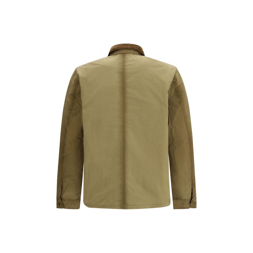 Barbour International Beige Cotton Men's Coat