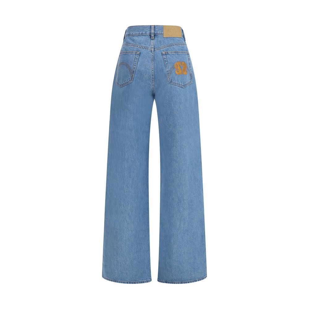 Blazé Milano Blue Cotton Jeans Women's Denim