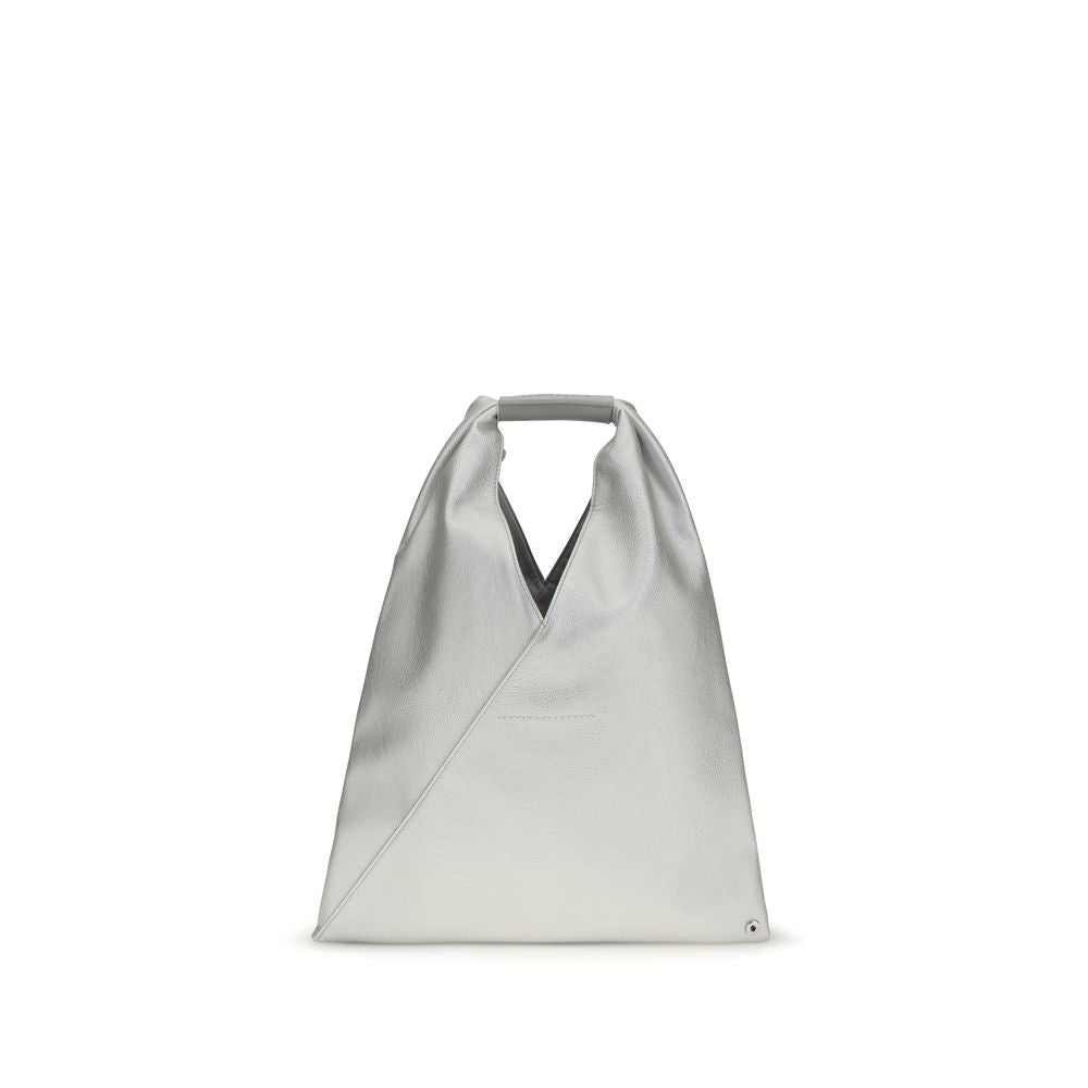 MM6 Silver Polyethylene Women's Handbag