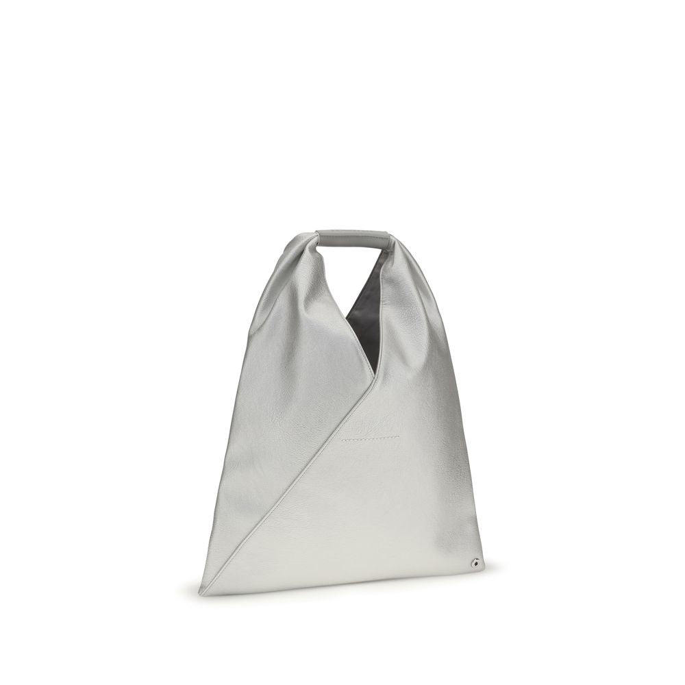 MM6 Silver Polyethylene Women's Handbag