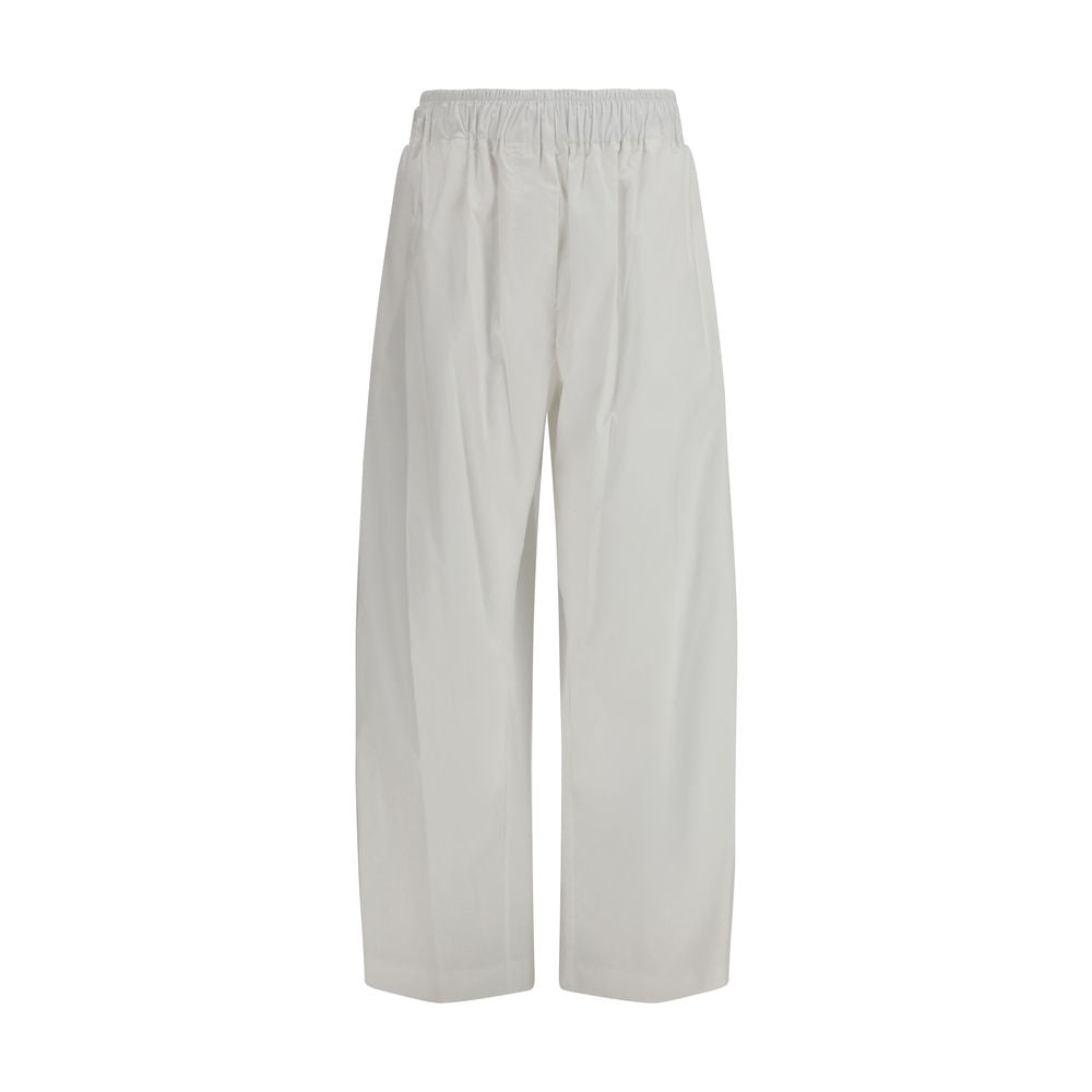 The Latest White Lyocell Casual Women's Pants