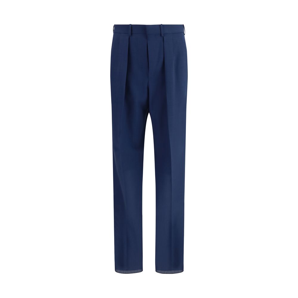 Tom Ford Bicolor Wool Oves Aries Dress Men's Pants