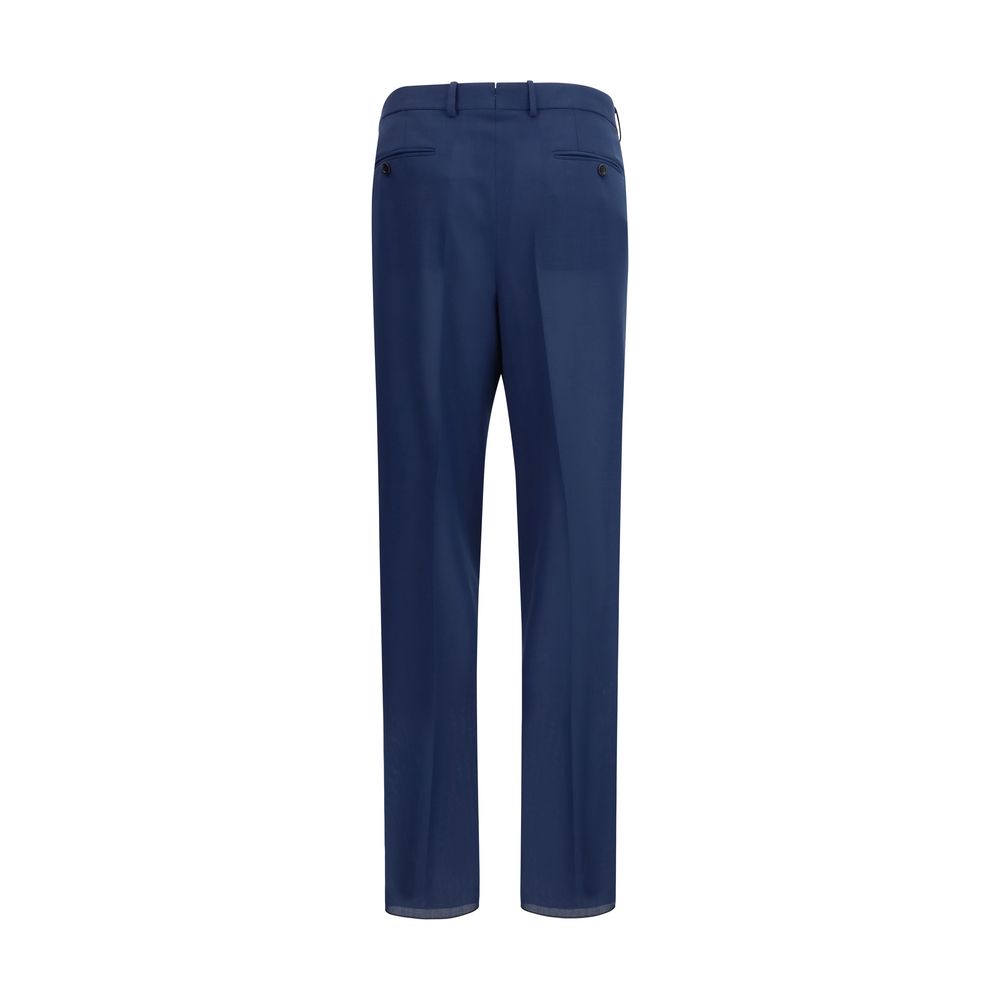 Tom Ford Bicolor Wool Oves Aries Dress Men's Pants
