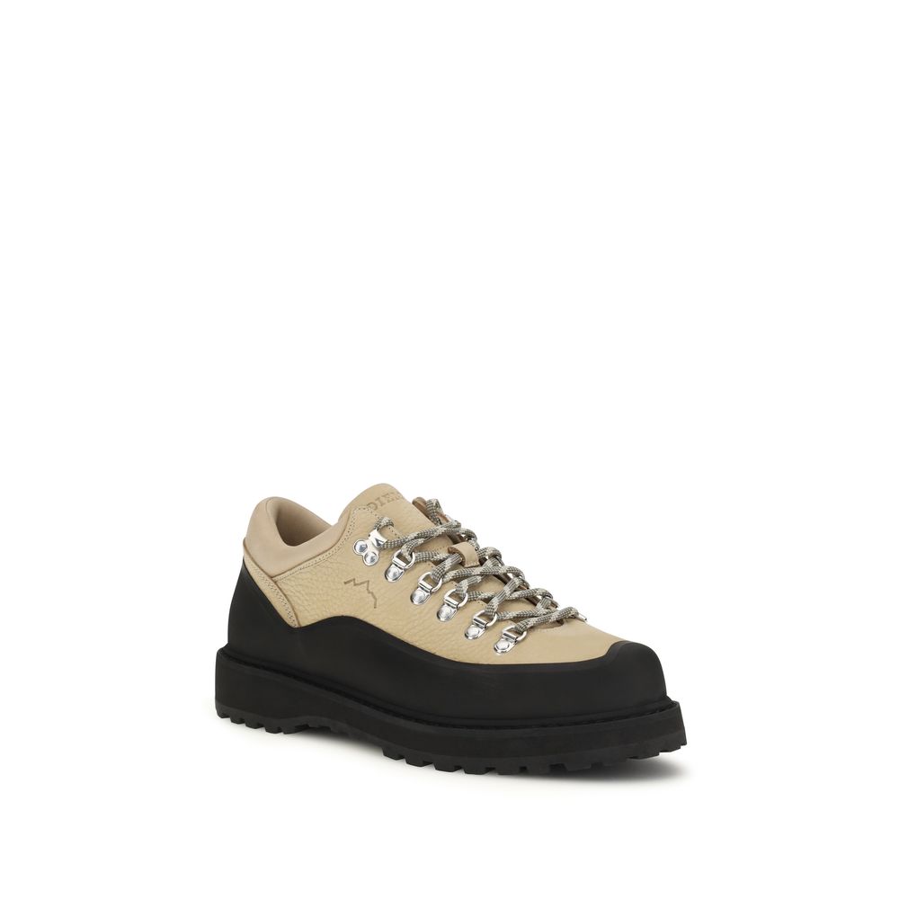 Diemme Beige Calf Leather Bos Taurus Lace-Up Men's Boots