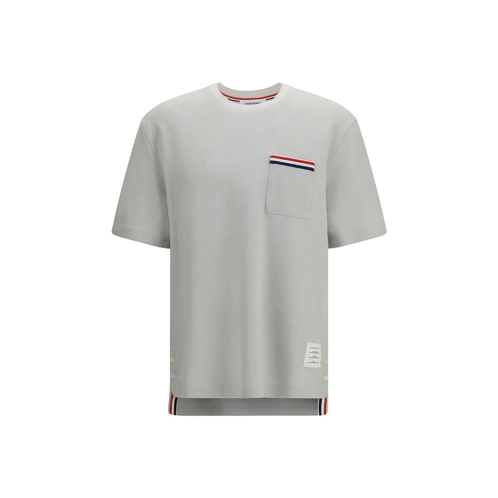 Thom Browne Gray Cotton Men's T-Shirt