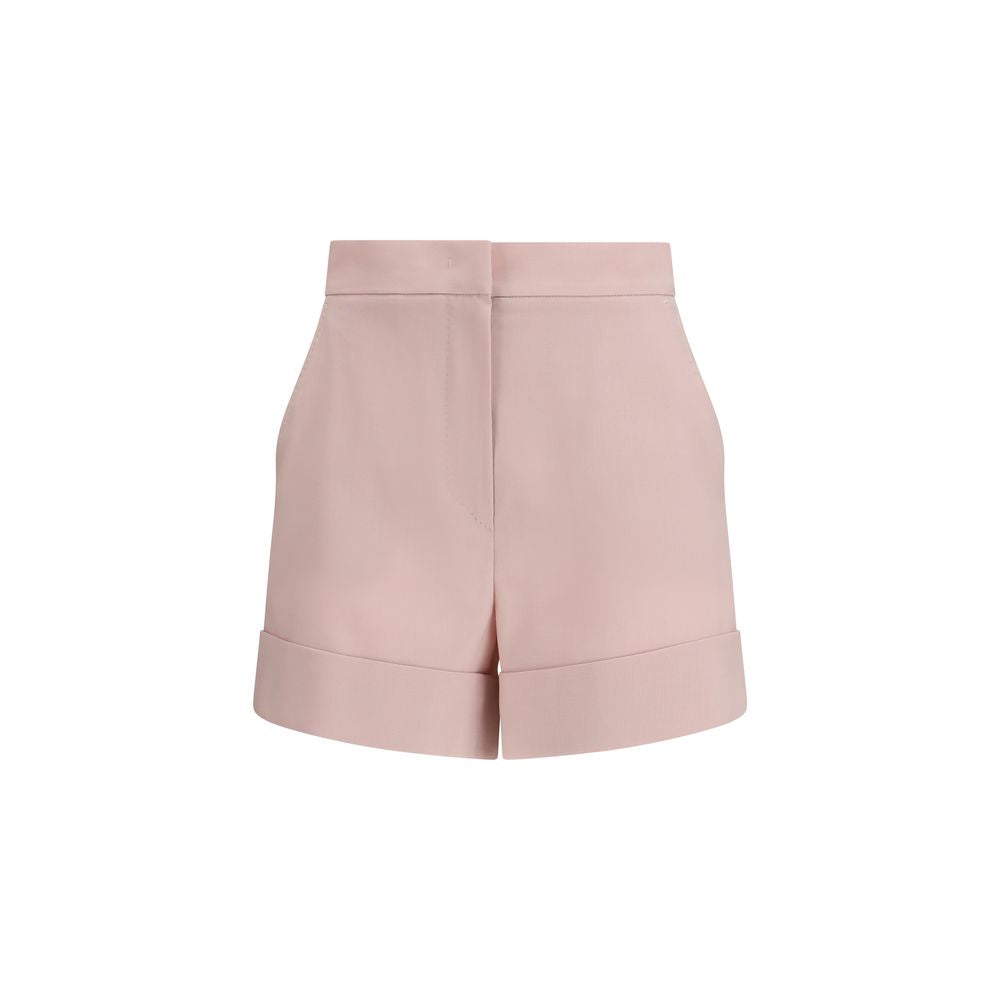 Max Mara Multicolor Wool Bermuda Women's Shorts