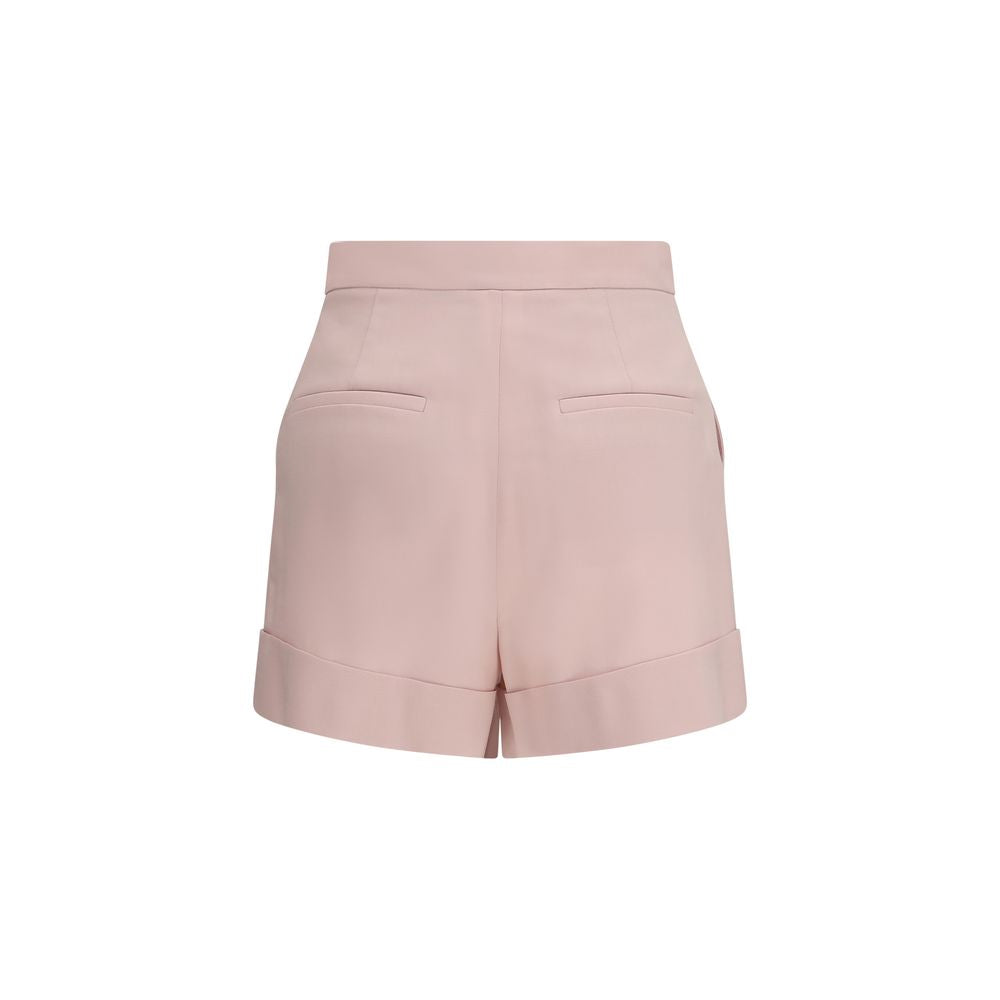 Max Mara Multicolor Wool Bermuda Women's Shorts