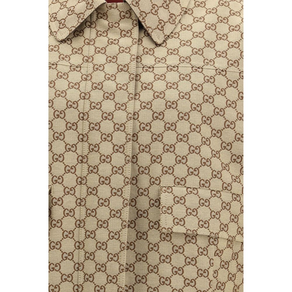 Gucci Beige Cotton Women's Bomber