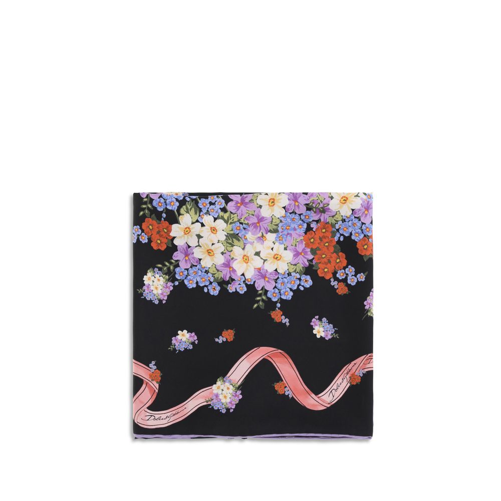 Dolce & Gabbana Multicolor Silk Women's Scarf