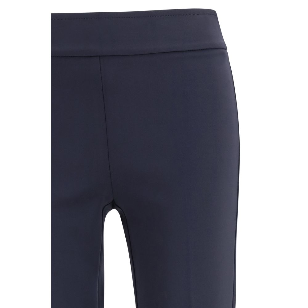 Avenue Montaigne Blue Polyamide Casual Women's Pants