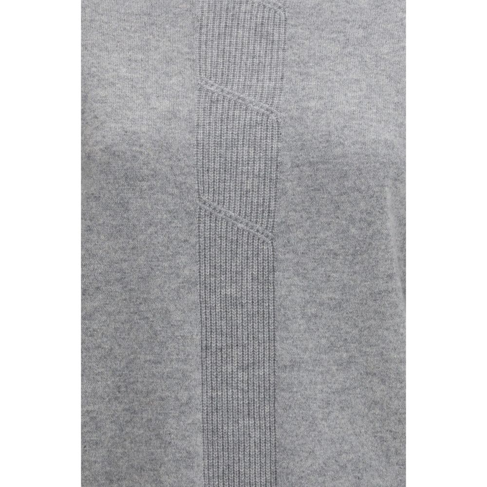 Max Mara Pure Gray Cashmere Women's Sweater
