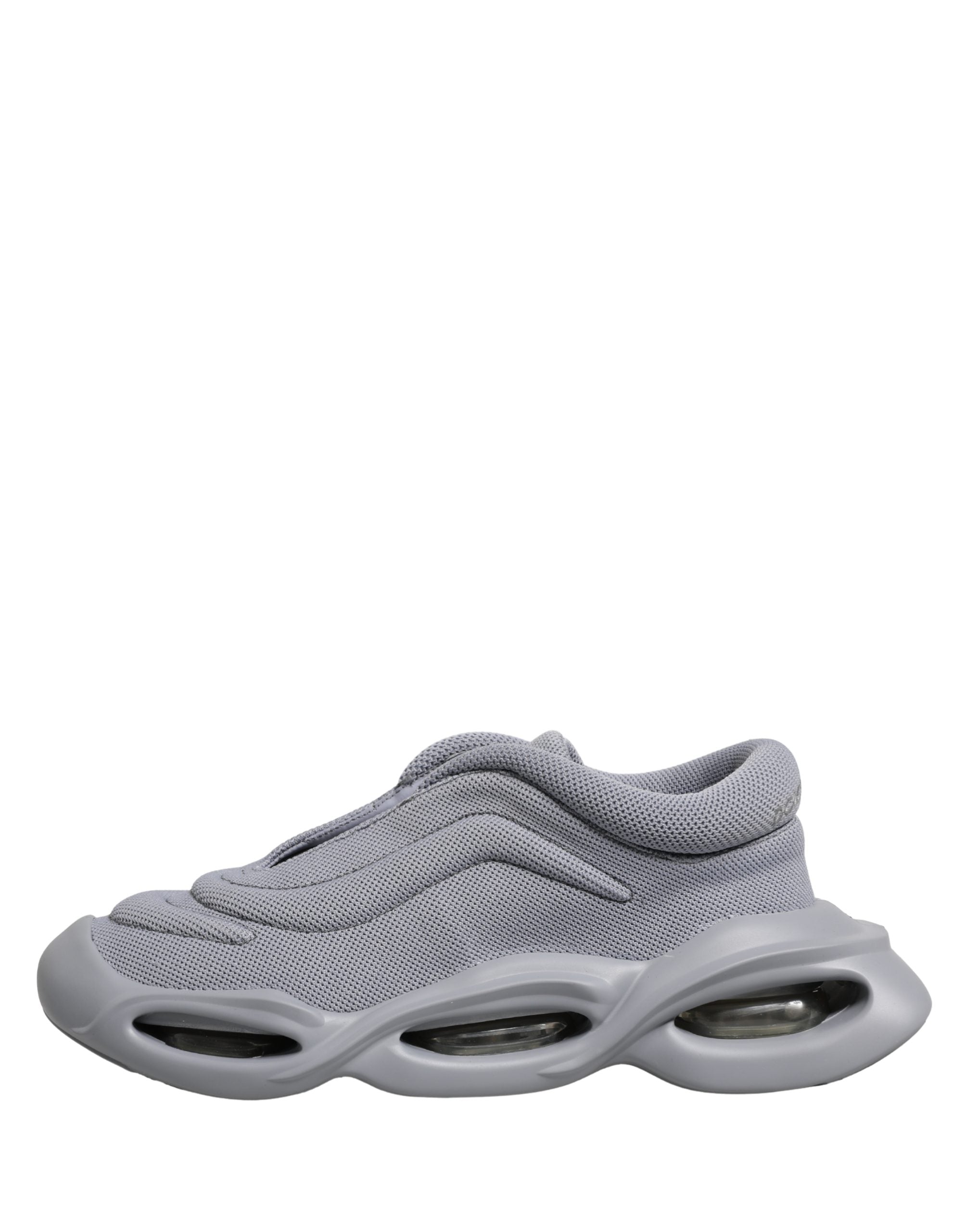 Dolce & Gabbana Gray Slip On Wave Low Top Women's Sneakers