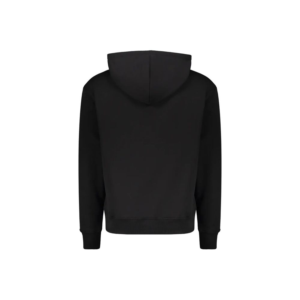 Balmain Black Cotton Men's Hoodie