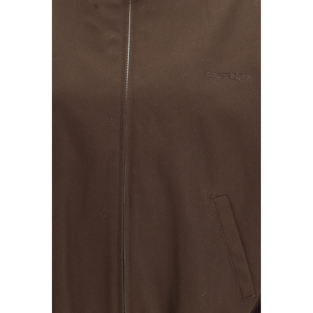 Courrèges Brown Polyester Women's Bomber
