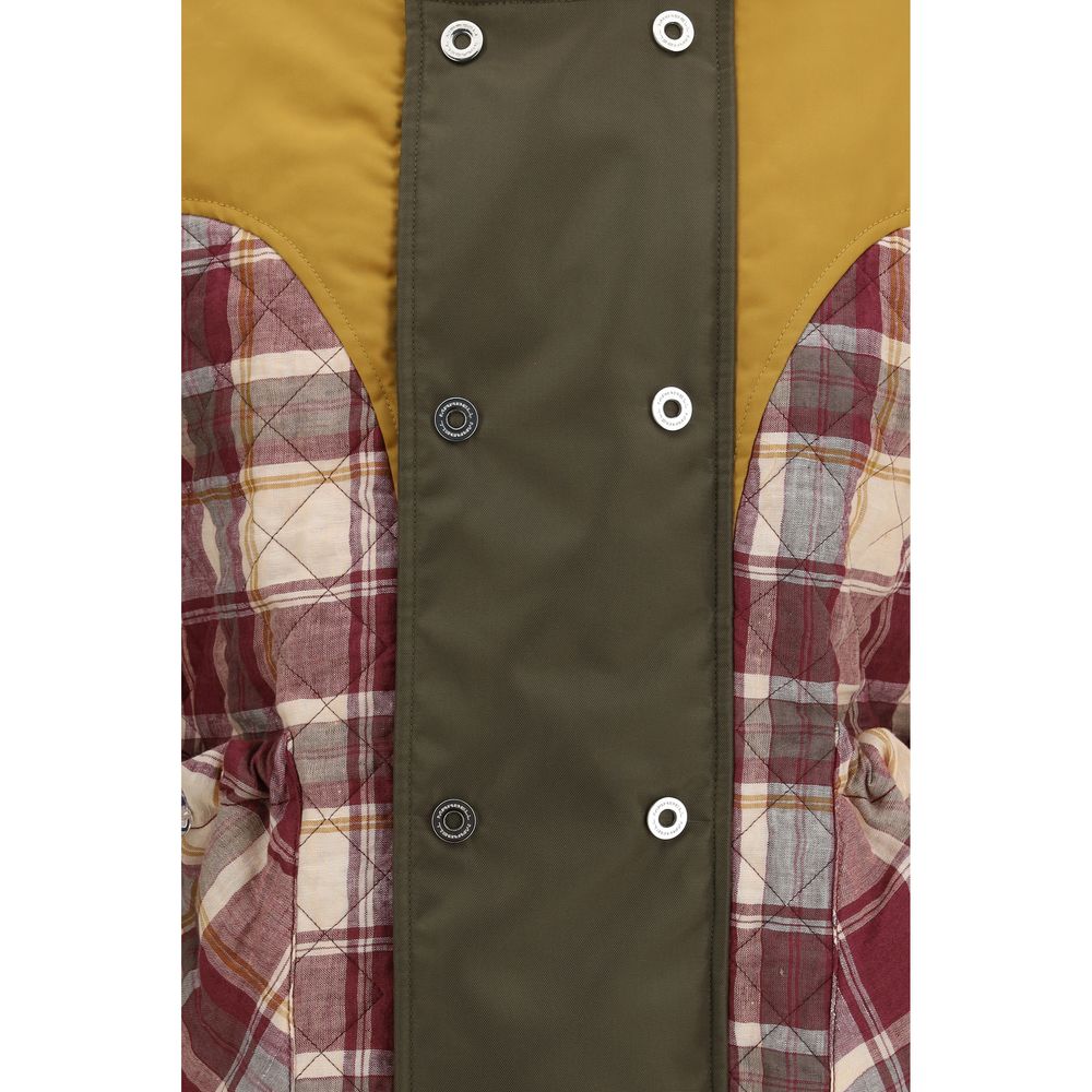 MARBELL Multicolor Polyamide Sleeveless Women's Jacket