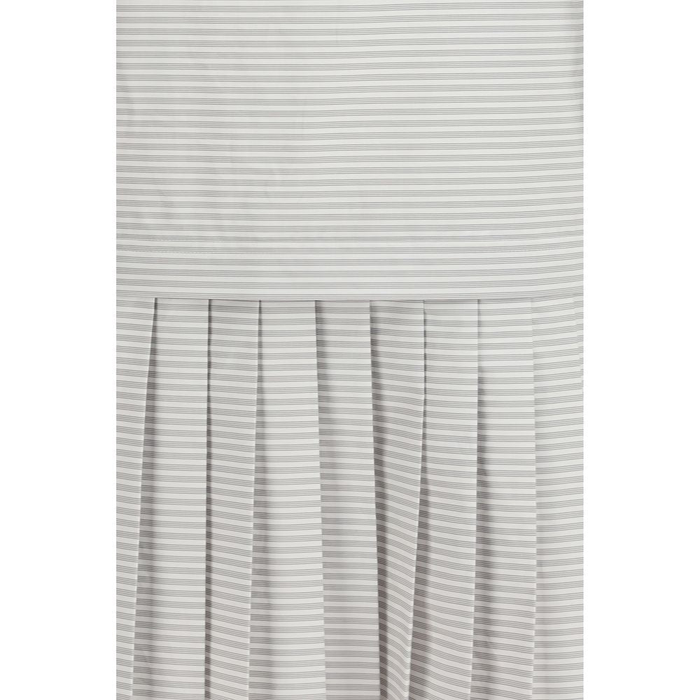 Thom Browne Gray Cotton Casual Women's Dress