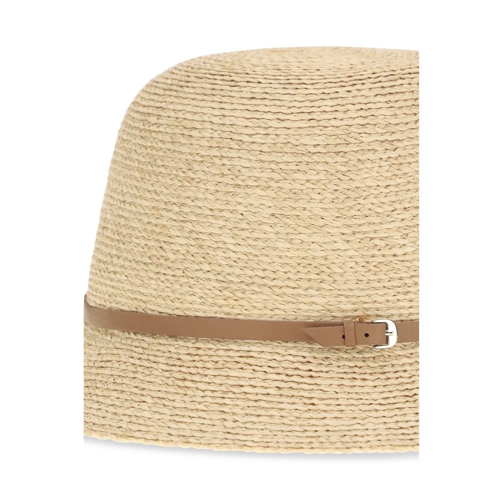 Helen Kaminski Beige Raffia Women's Hat