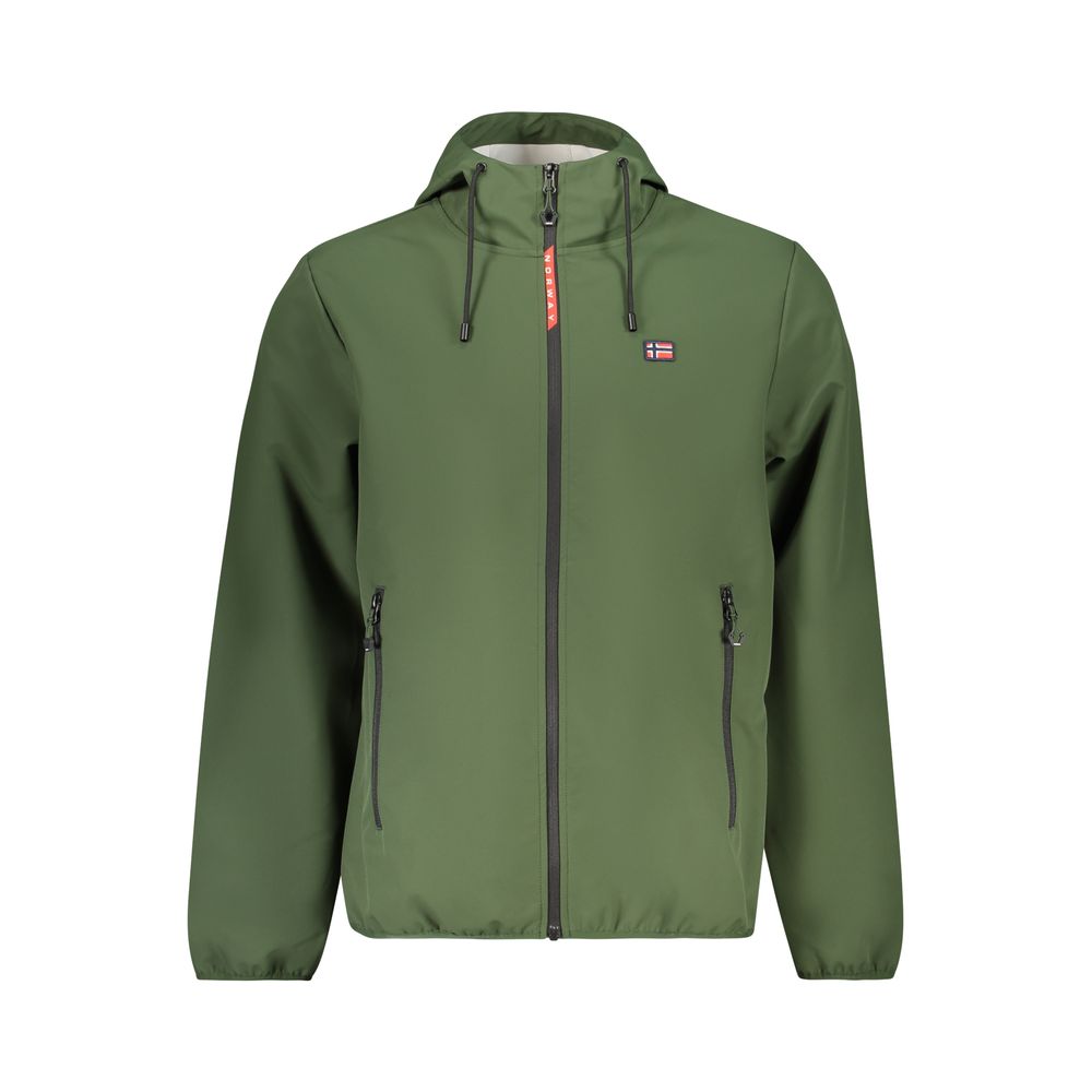 Norway 1963 Verde Polyester Mens Men's Jacket