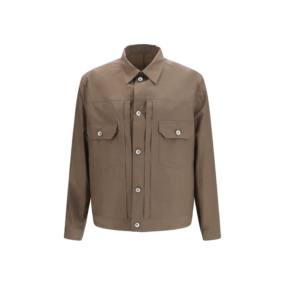 Sacai Bicolor Cotton Men's Coat