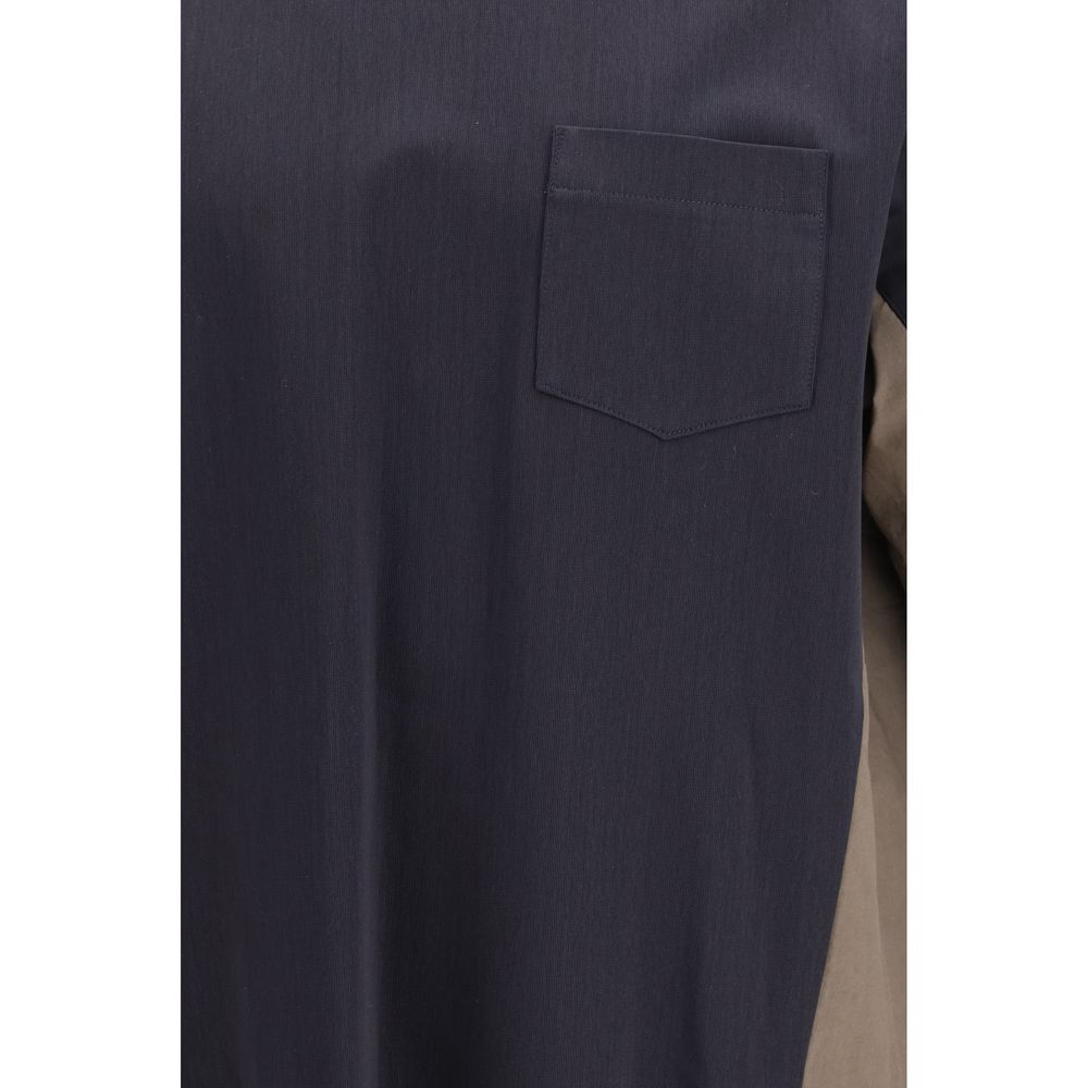 Sacai Black Cotton Men's Sportswear