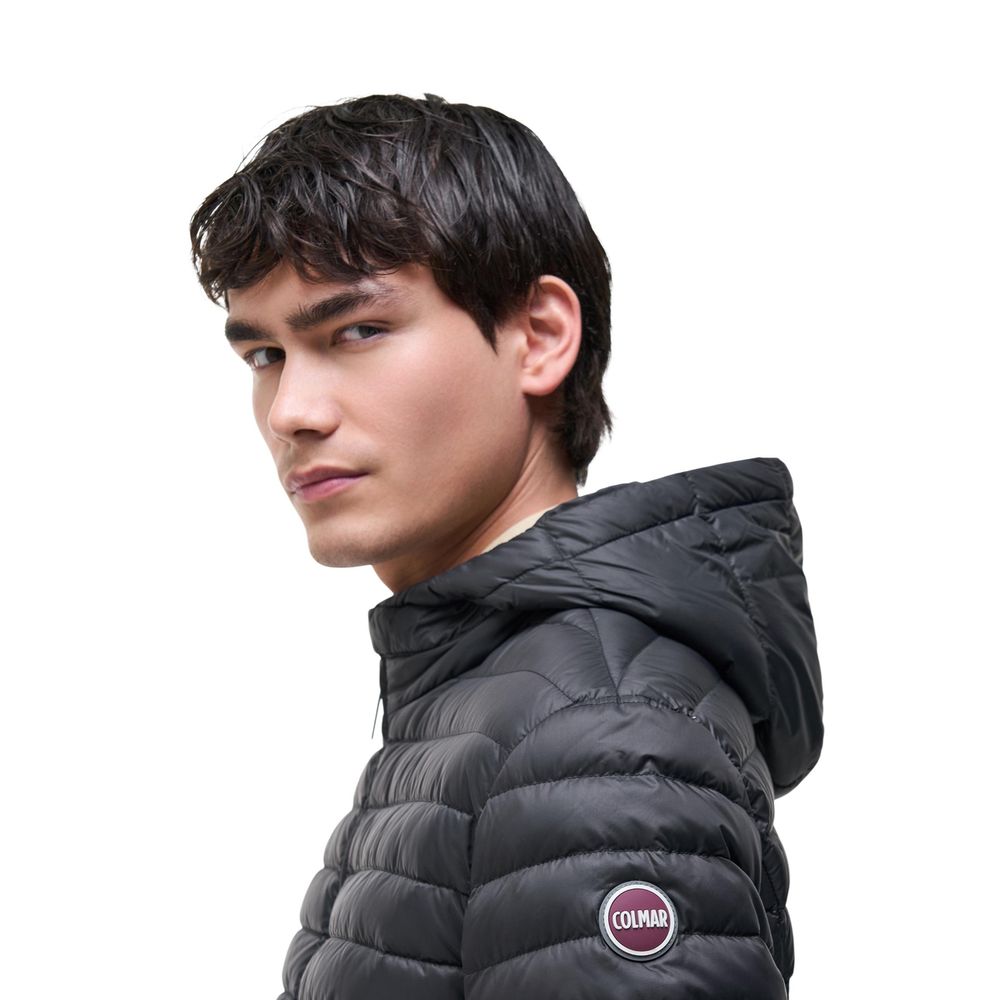 Colmar Originals Black Polyamide Full-Length Men's Jacket